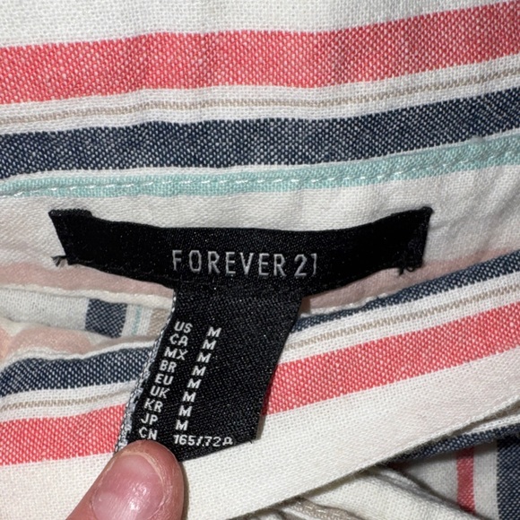 Striped Multi-Color Two Piece Set - Picture 7 of 8